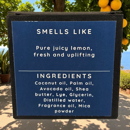 Lemon Soap - Citrus Seas Cold Process Soap