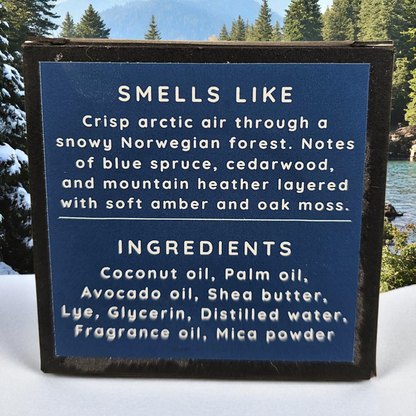 Nordic Balsam Soap Bar - Nordic Shores Cold Process Soap