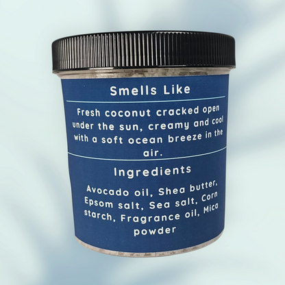 Coconut Tides Body Scrub - Salt